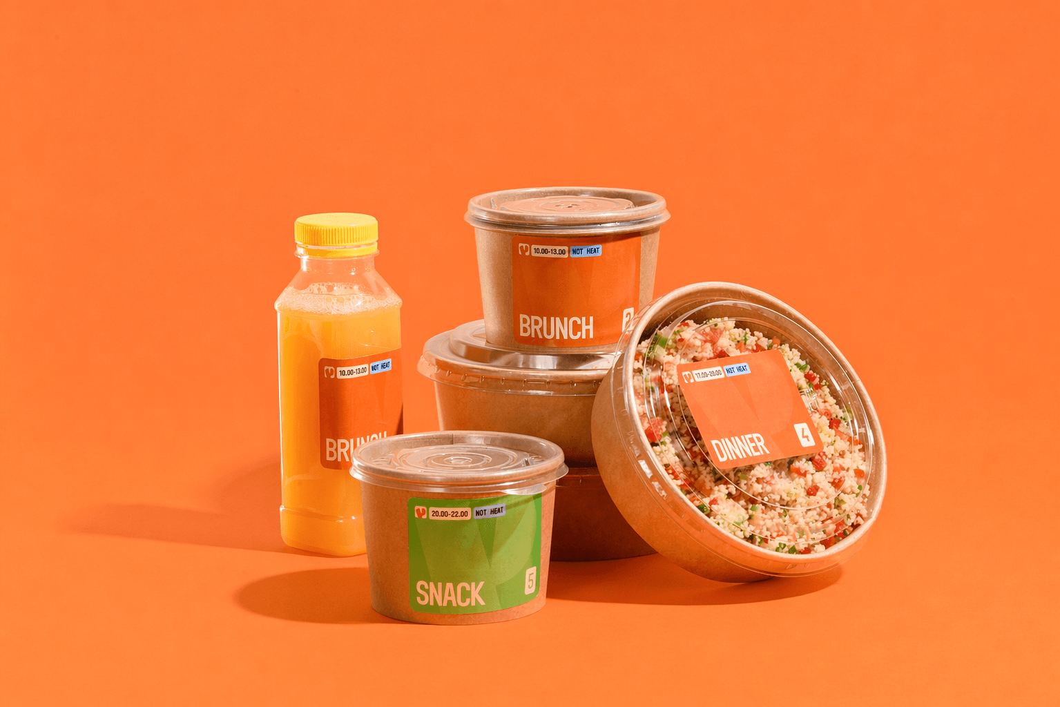Порционные блюда ProfitFood с рассчитанной калорийностью